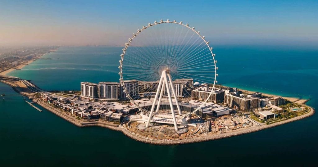 Ain Dubai Bluewater's Island Dubai UAE place Dubai