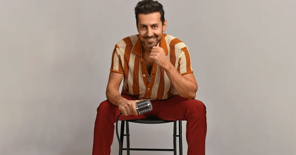 Max Amini Iranian American comedian live event on -7-April Dubai