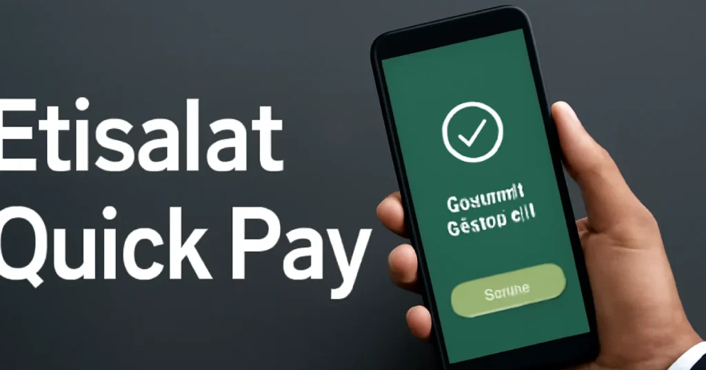 Understanding Your Etisalat Bill uae visaboards