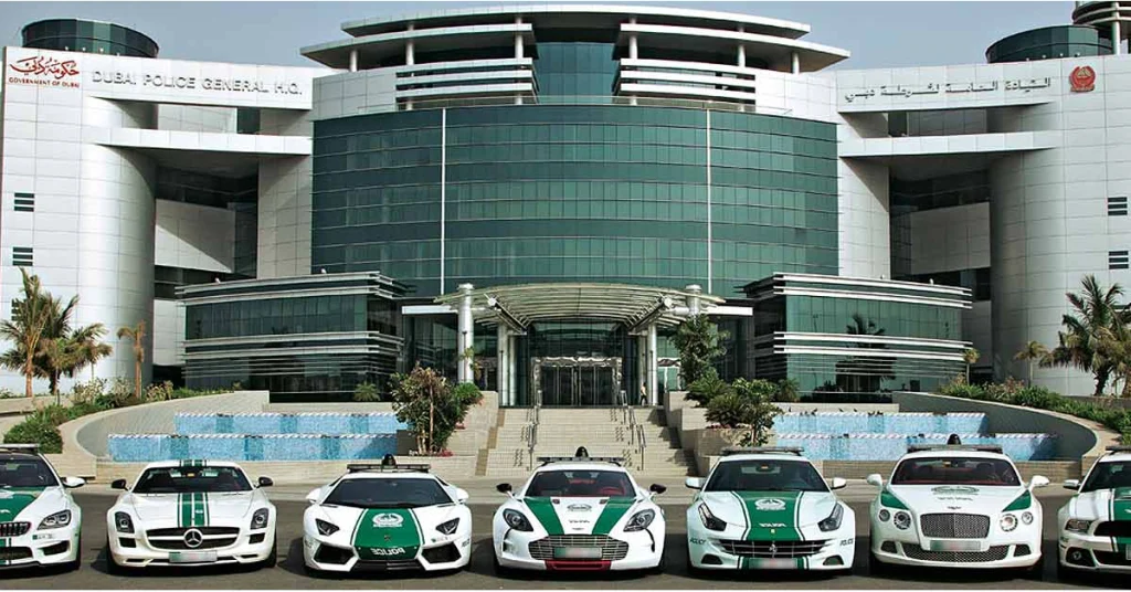 Drive In Smart Police Station dubai visaboards