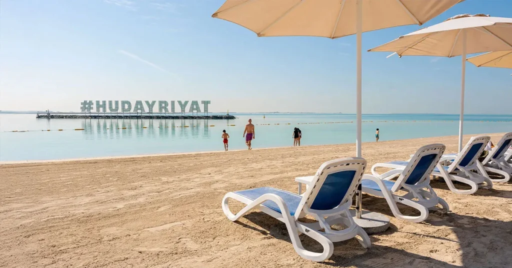 Hudayriyat Island Quiet Beaches (Non Central Zones) Arab1ae