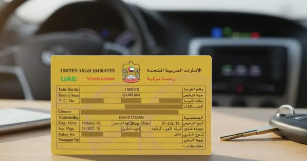 Vehicle Registration Services UAE visaboards