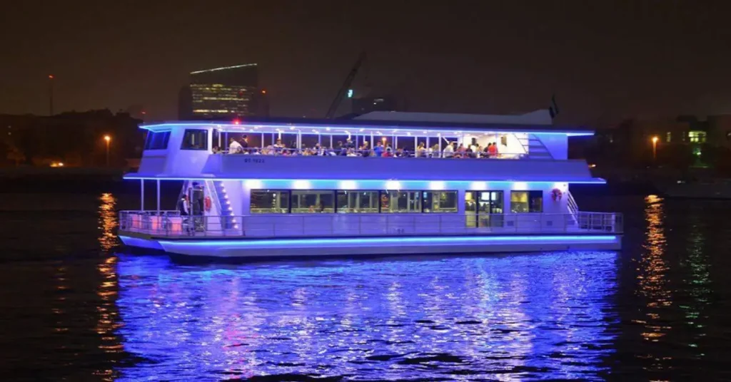Do a Dubai Marina cruise as a night experience Arab1
