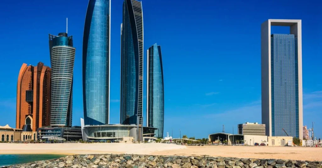 Etihad Towers Exterior Abu Dhabi Arab1ae