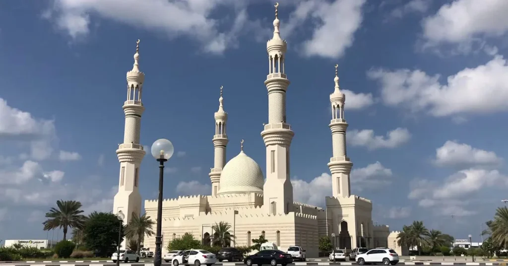 Sheikh Zayed Mosque in Ajman