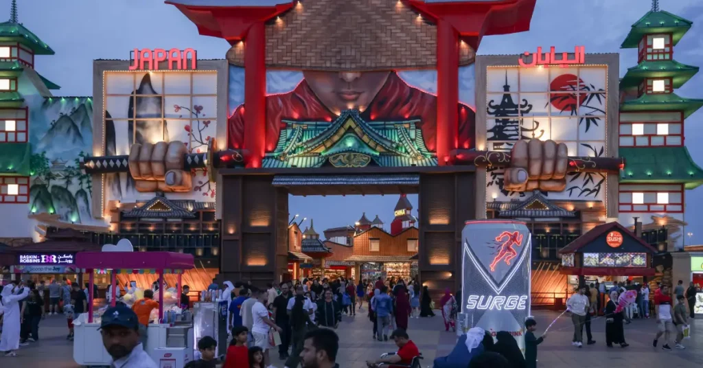 Visit Global Village (seasonal; check dates before you go) dubai Arab1