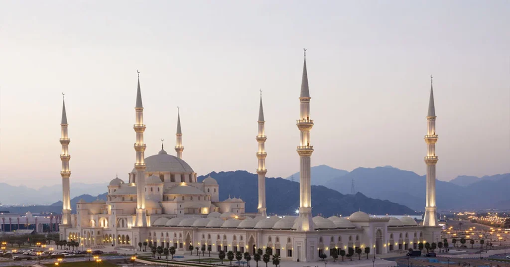 Sheikh Zayed Mosque in Fujairah
