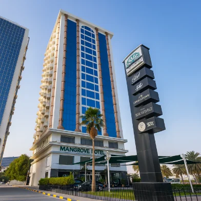 hotel near road rak arab1