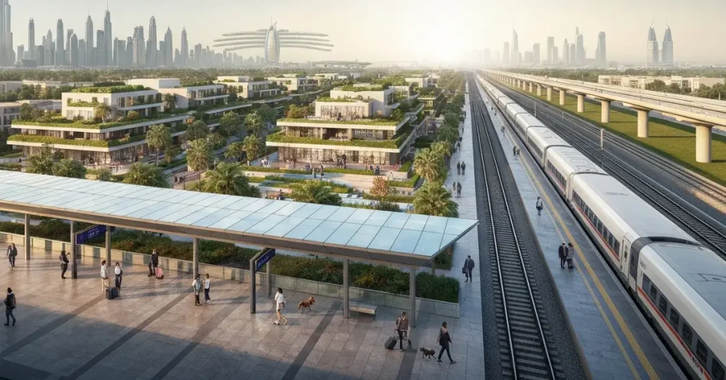 Etihad Rail Affect Rents in Abu Dhabi visaboards