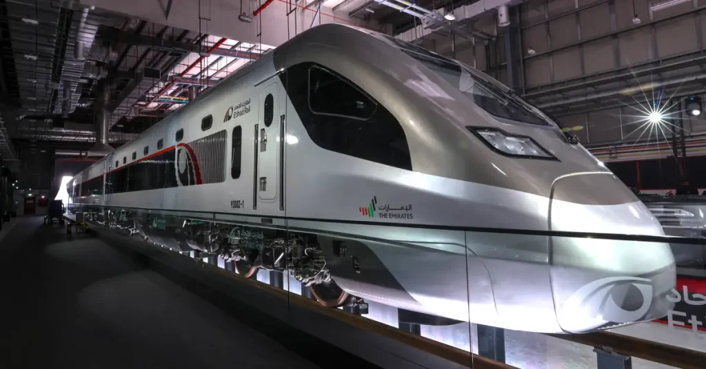 Etihad Rail Start and End visaboards