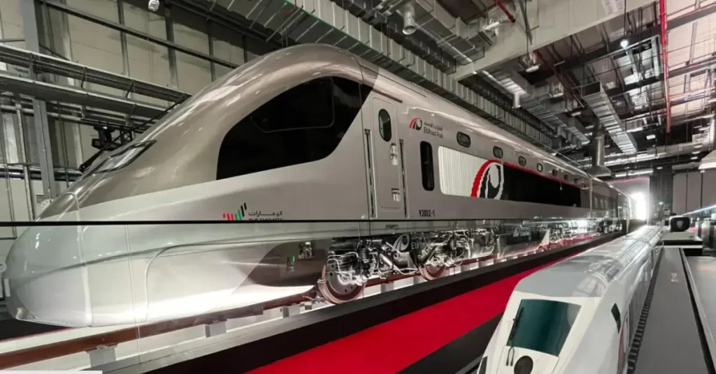 Etihad Rail and the UAE Transport Vision visaboards