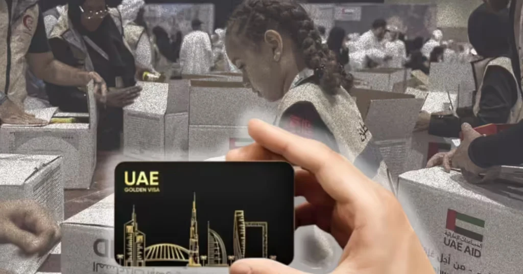 Humanitarian Pioneer – Typical Proof UAE Golden Visa visaboards