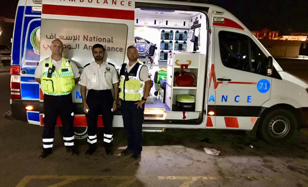 I Call an Ambulance in Umm Al Quwain arab1