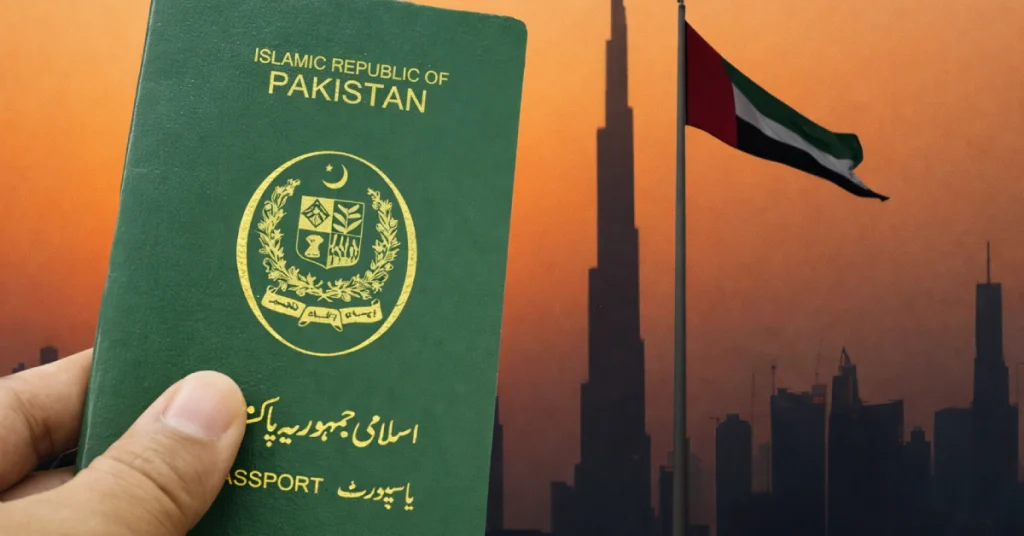 Pakistanis Typically Qualify for UAE visa arab1.ae