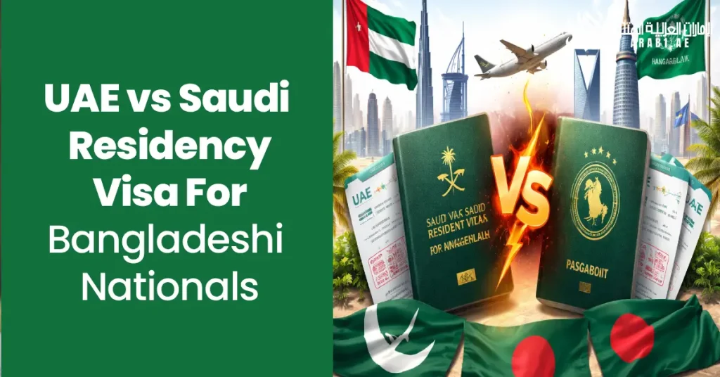 UAE Golden Visa vs Saudi Resident Visa for Bangladeshi Nationals Arab1