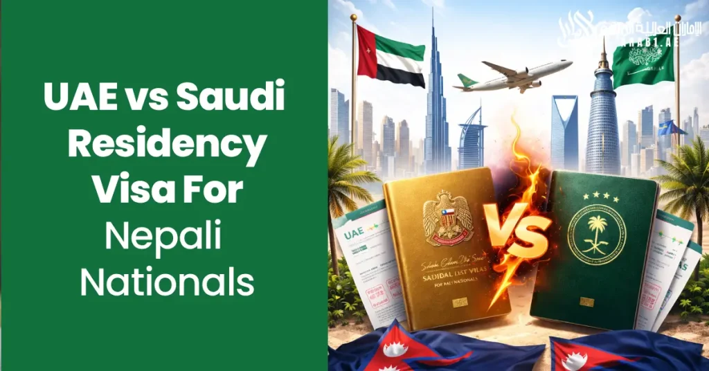 UAE Golden Visa vs Saudi Resident Visa for Nepali Nationals visaboards